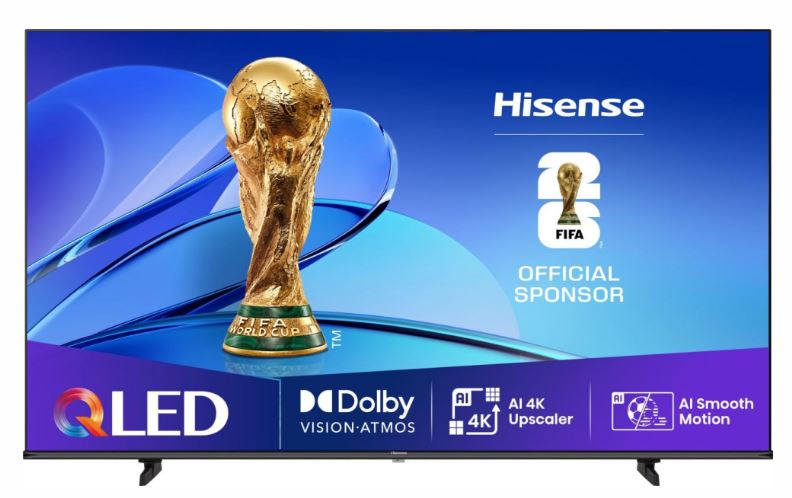 TV HISENSE QLED 85E77Q VIDAA (214 cm, 4K UHD, HDR10+ Adaptive, Dolby Atmos, Smart TV)-0