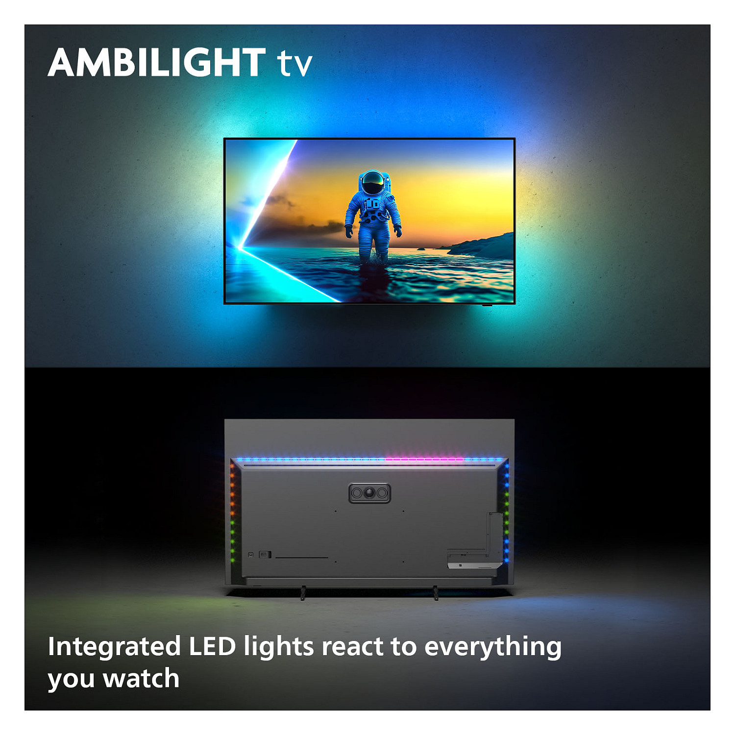TV PHILIPS OLED 77OLED810/12 Google TV (194 cm, 4K UHD Ambilight, HDR10+, Dolby Vision, Dolby Atmos, Smart TV)-6