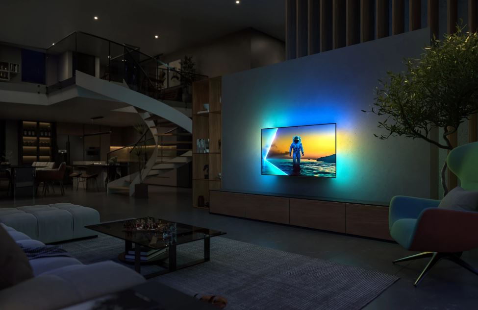 TV PHILIPS OLED 55OLED810/12 Google TV (139 cm, 4K UHD Ambilight, HDR10+ Dolby Vision, Dolby Atmos, Smart TV)-4