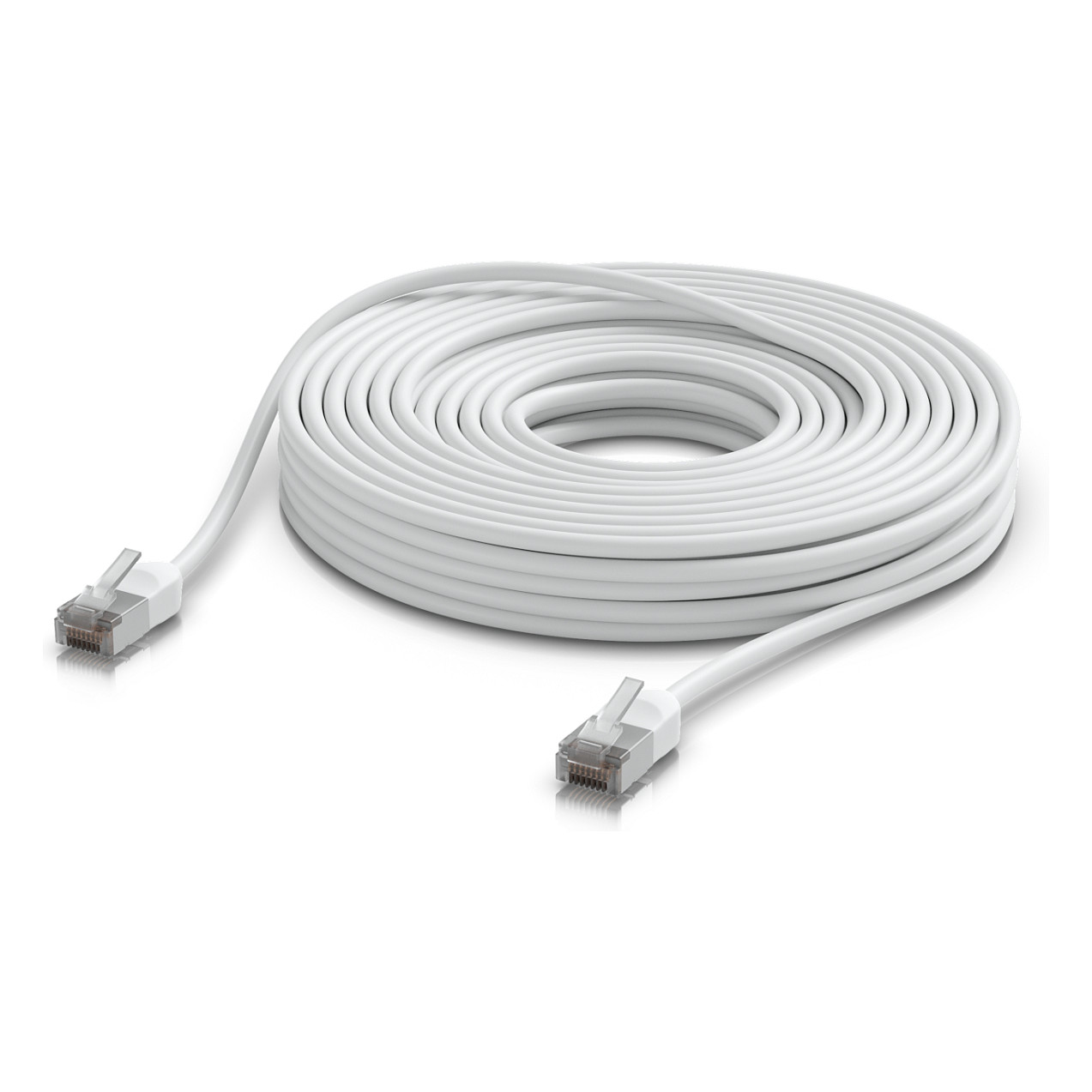 Mrežni kabel UBIQUITI UACC-Cable-P-Outdoor-C6A-15M-W (vanjski, cat6a, 15m, bijeli)-1