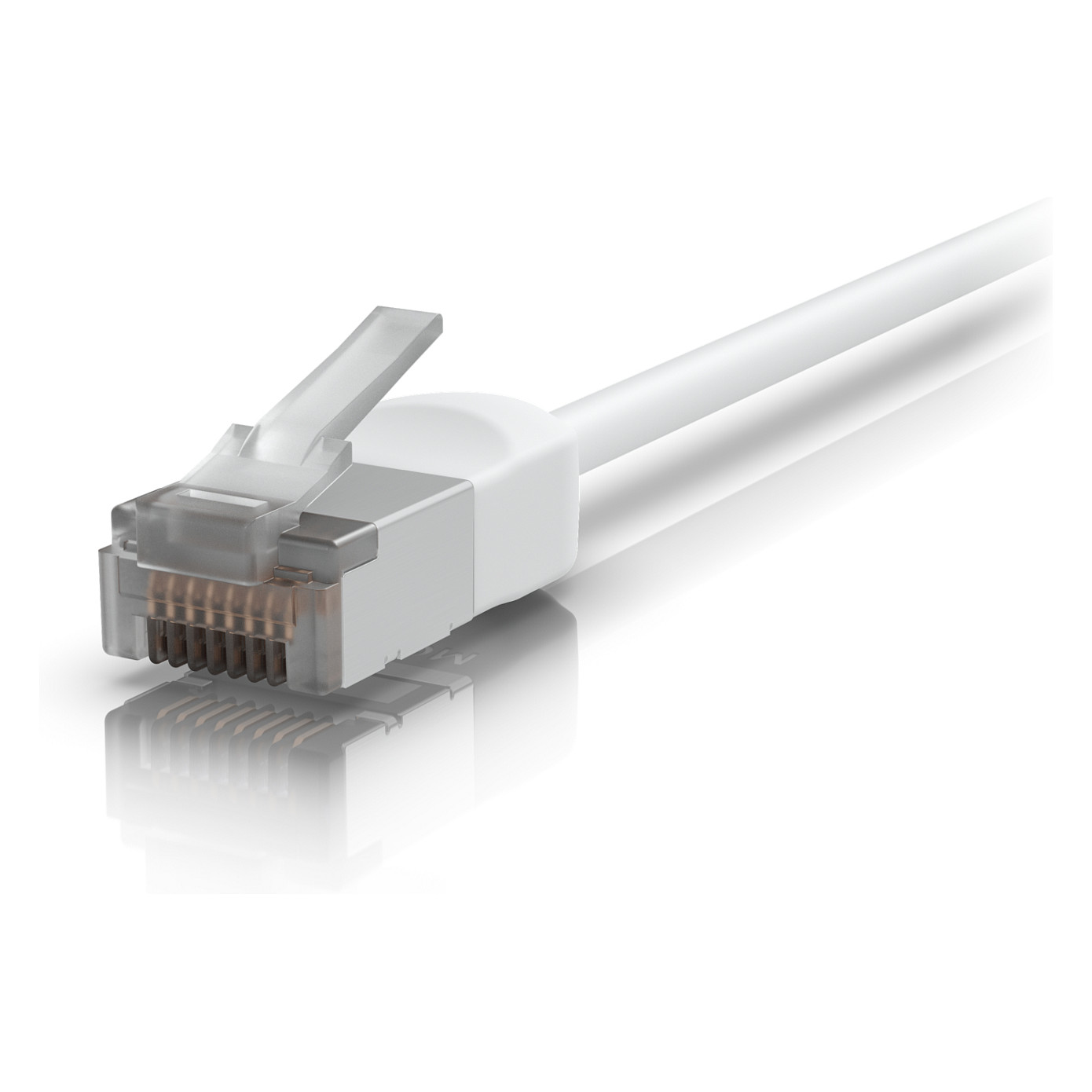 Mrežni kabel UBIQUITI UACC-Cable-P-Outdoor-C6A-15M-W (vanjski, cat6a, 15m, bijeli)-3