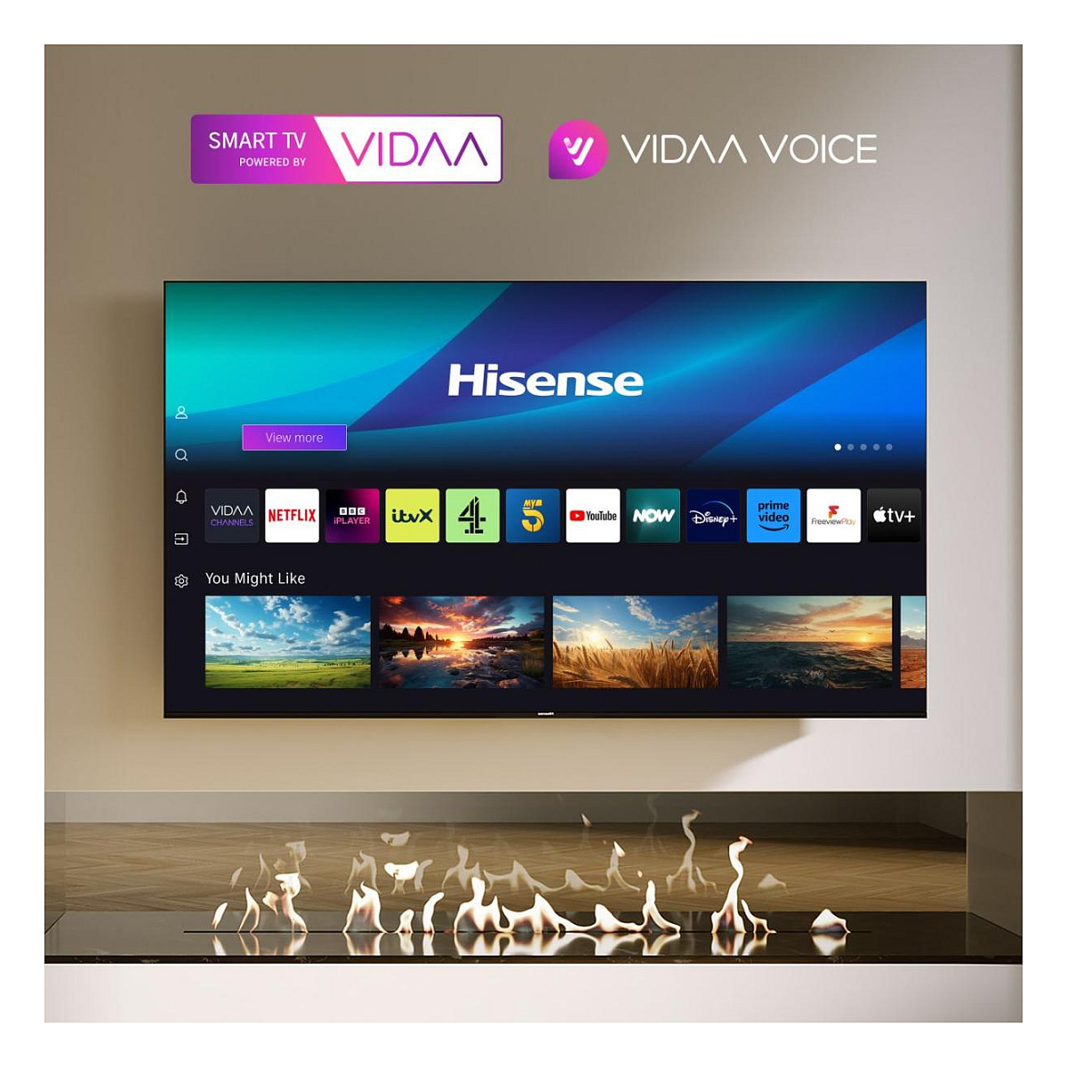 TV HISENSE D-LED 85E6NT VIDAA (215 cm, 4K UHD, HDR10+, Dolby Audio, Smart TV)-18