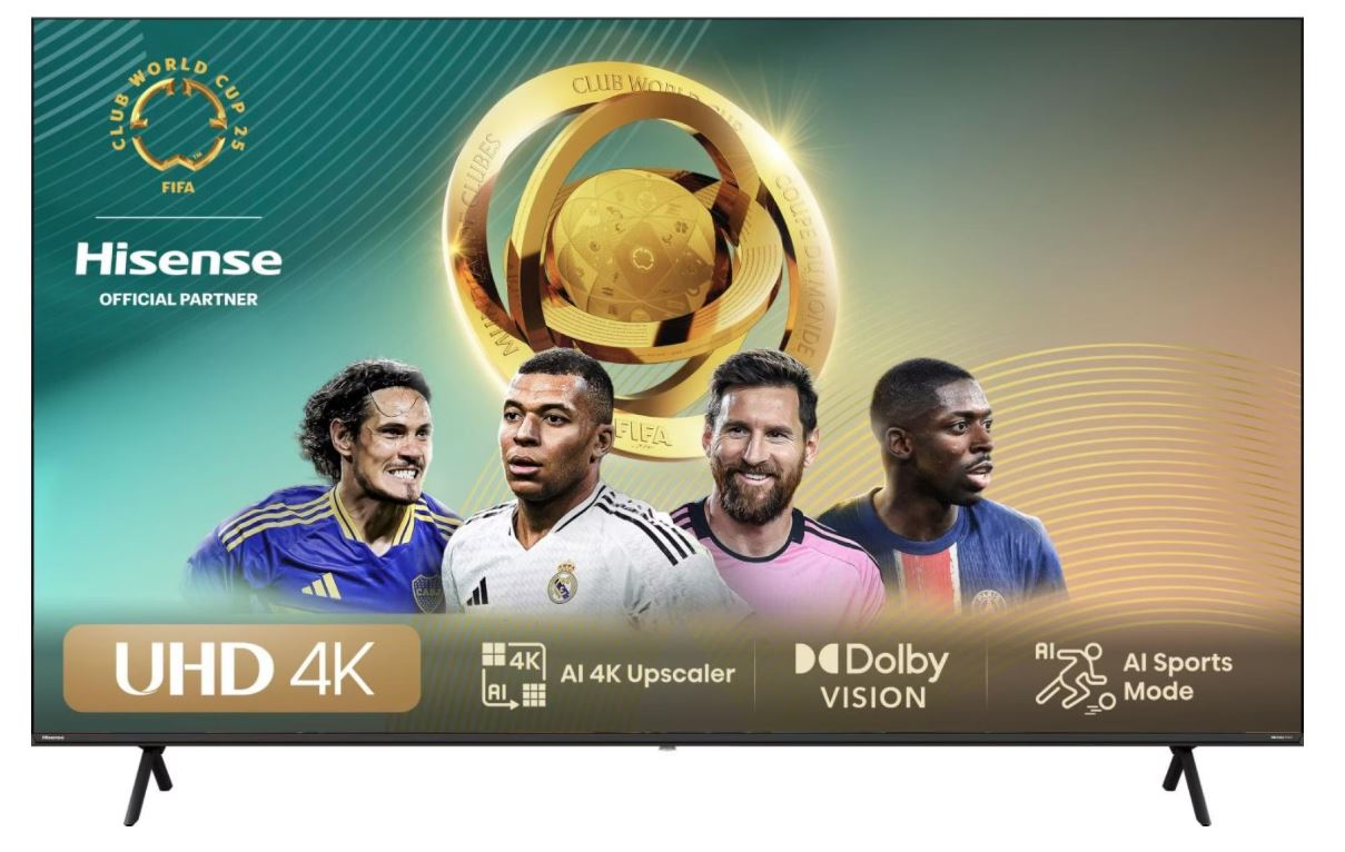 TV HISENSE D-LED 85E6NT VIDAA (215 cm, 4K UHD, HDR10+, Dolby Audio, Smart TV)
