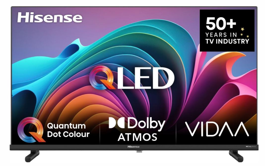 TV HISENSE QLED 32A5NQ VIDAA U7 (80 cm, Full HD, HDR10, DTS Virtual:X, Smart TV)
