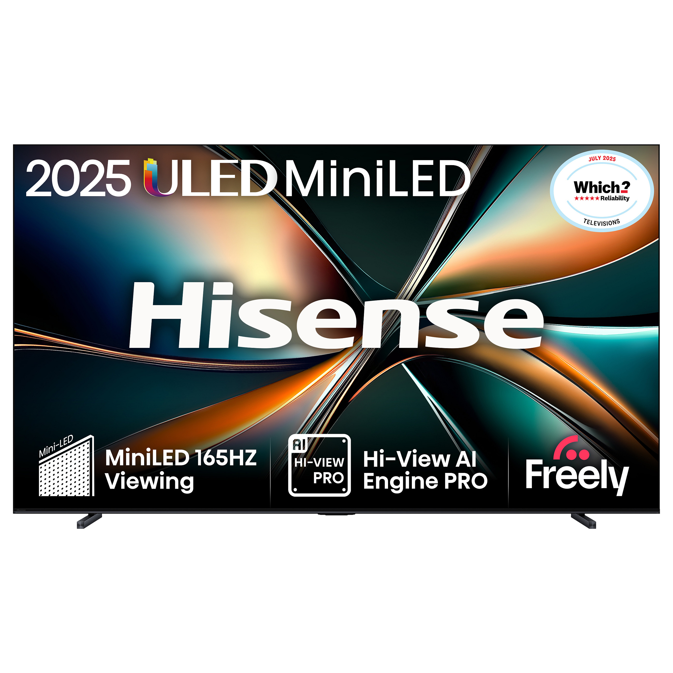 TV HISENSE 100U7NQ Mini LED VIDAA (254 cm, 4K UHD, HDR10+ Adaptive, Dolby Atmos, Smart TV)-5