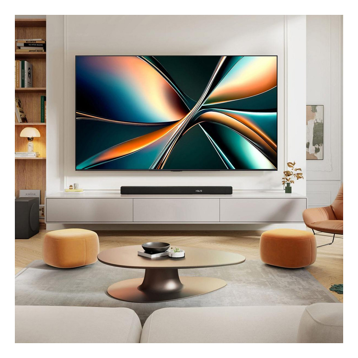 TV HISENSE 100U7NQ Mini LED VIDAA (254 cm, 4K UHD, HDR10+ Adaptive, Dolby Atmos, Smart TV)-17