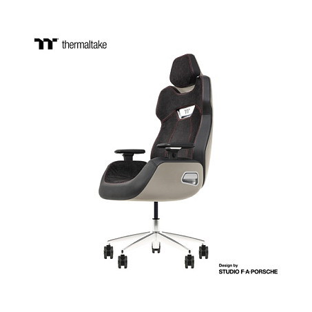Gaming stolica THERMALTAKE ARGENT E700 (ice grey metallic, alcantara koža)-1
