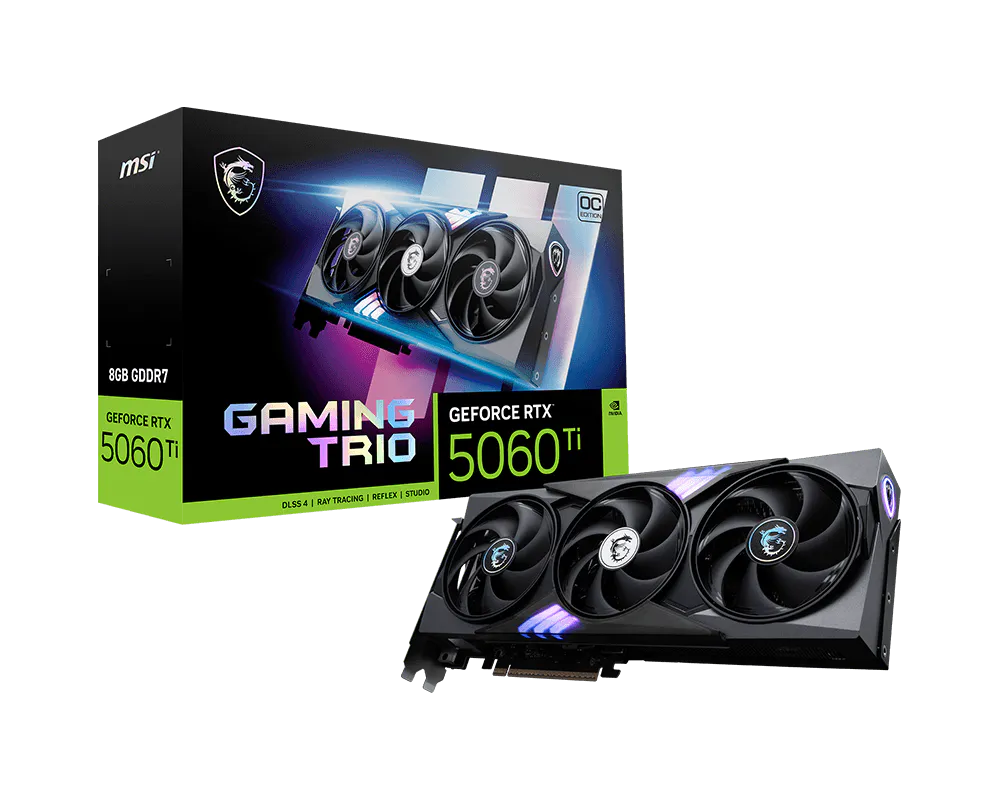 Grafička kartica MSI RTX 5060 Ti Gaming Trio OC (8gb, gddr7)-7