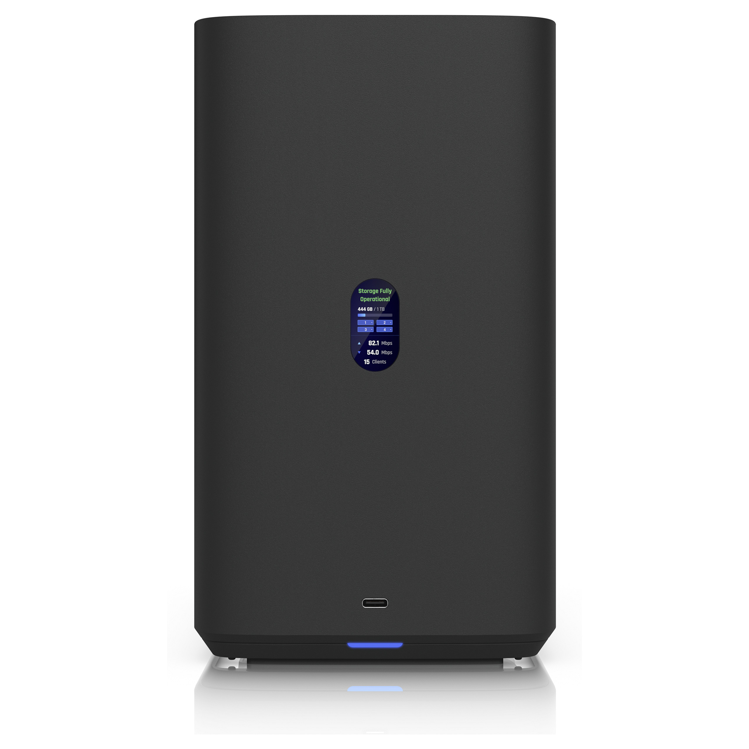 NAS kućište UBIQUITI UniFi UNAS-4-B (4-bay, 10G SFP+, crno)-0