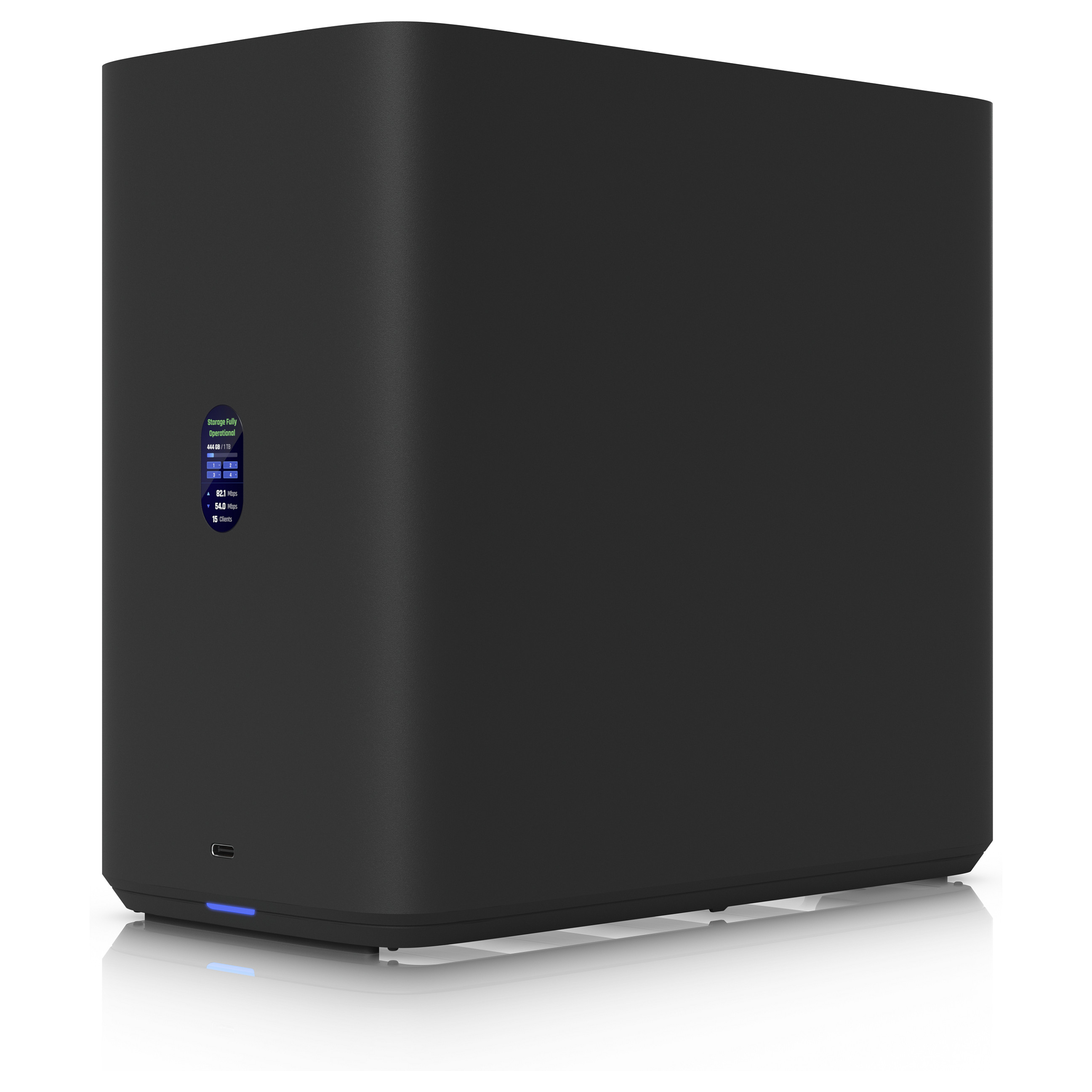 NAS kućište UBIQUITI UniFi UNAS-4-B (4-bay, 10G SFP+, crno)-1