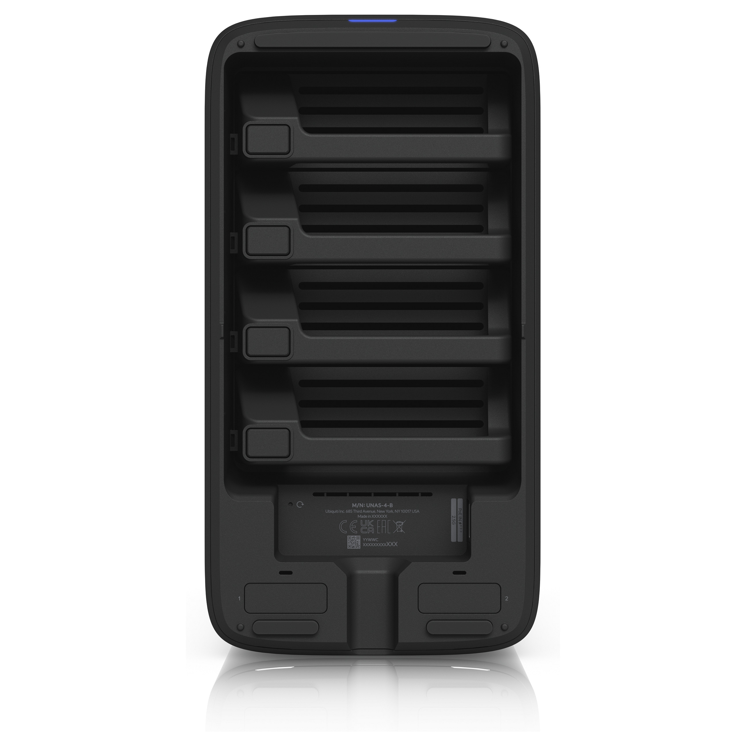 NAS kućište UBIQUITI UniFi UNAS-4-B (4-bay, 10G SFP+, crno)-5
