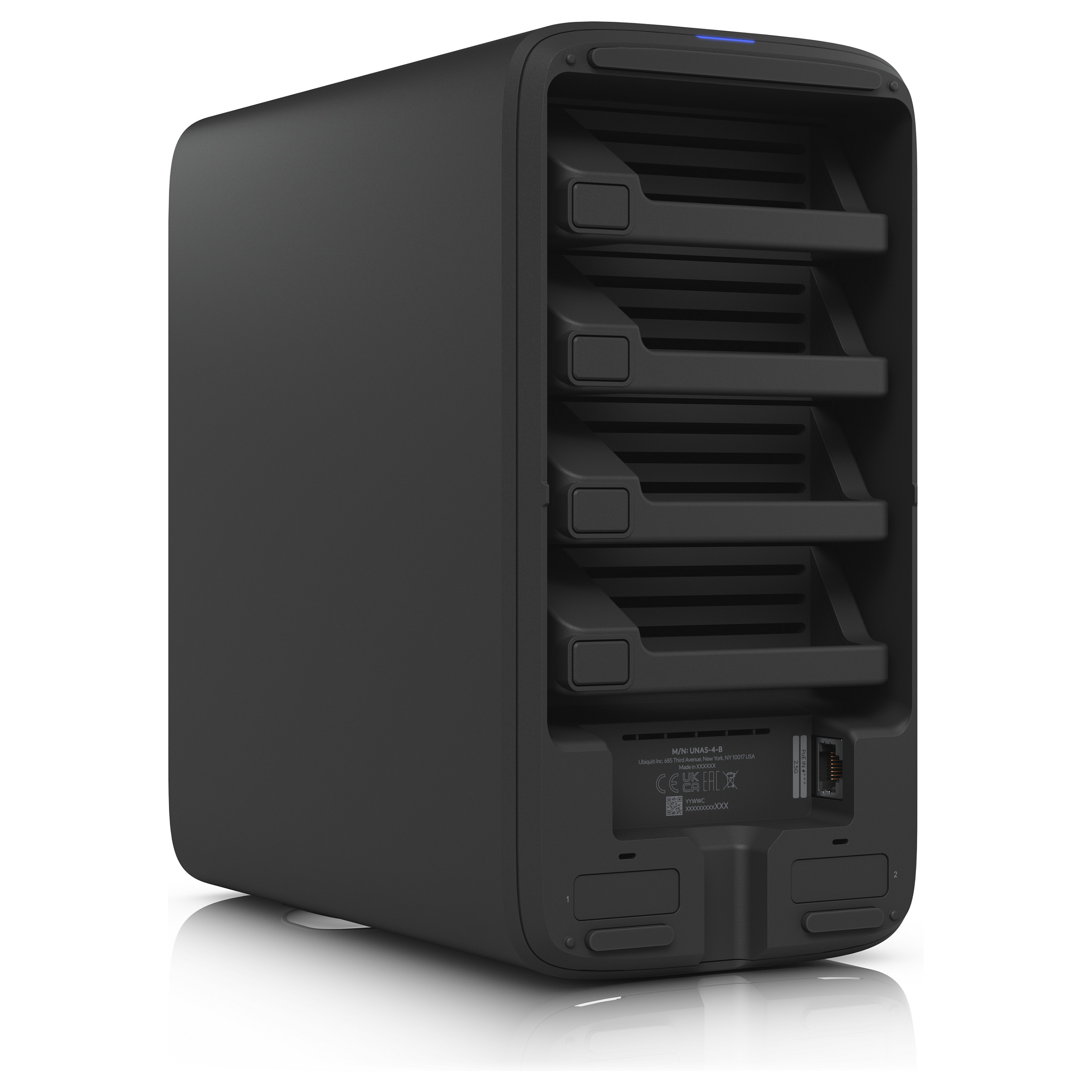 NAS kućište UBIQUITI UniFi UNAS-4-B (4-bay, 10G SFP+, crno)-6