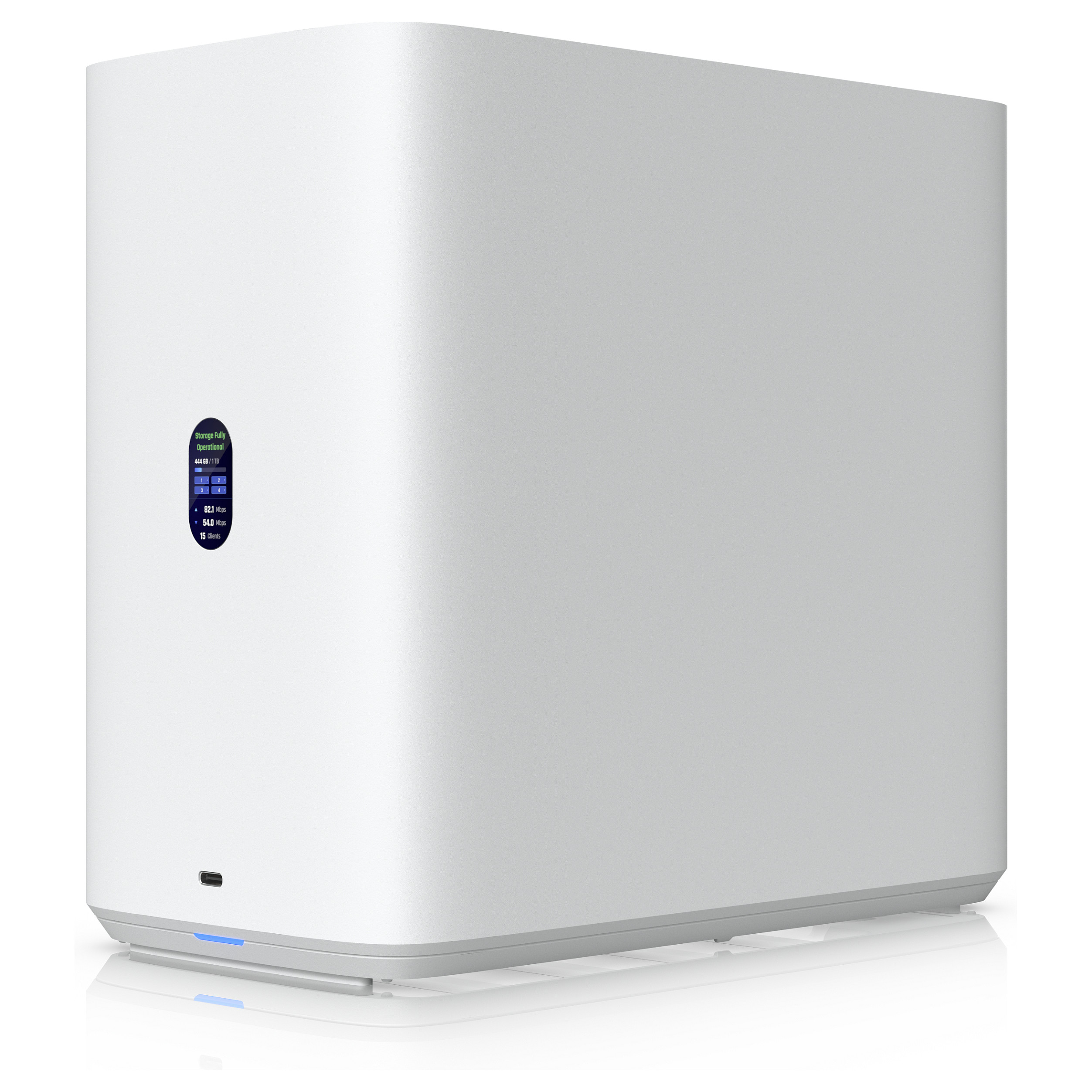 NAS kućište UBIQUITI UniFi NAS (4-bay, 10GbE SFP+, bijelo)-1