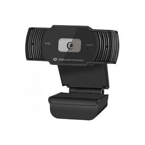 Web kamera CONCEPTRONIC (fullhd 1080p, 65°, usb-a, s mikrofonom, crna)-0