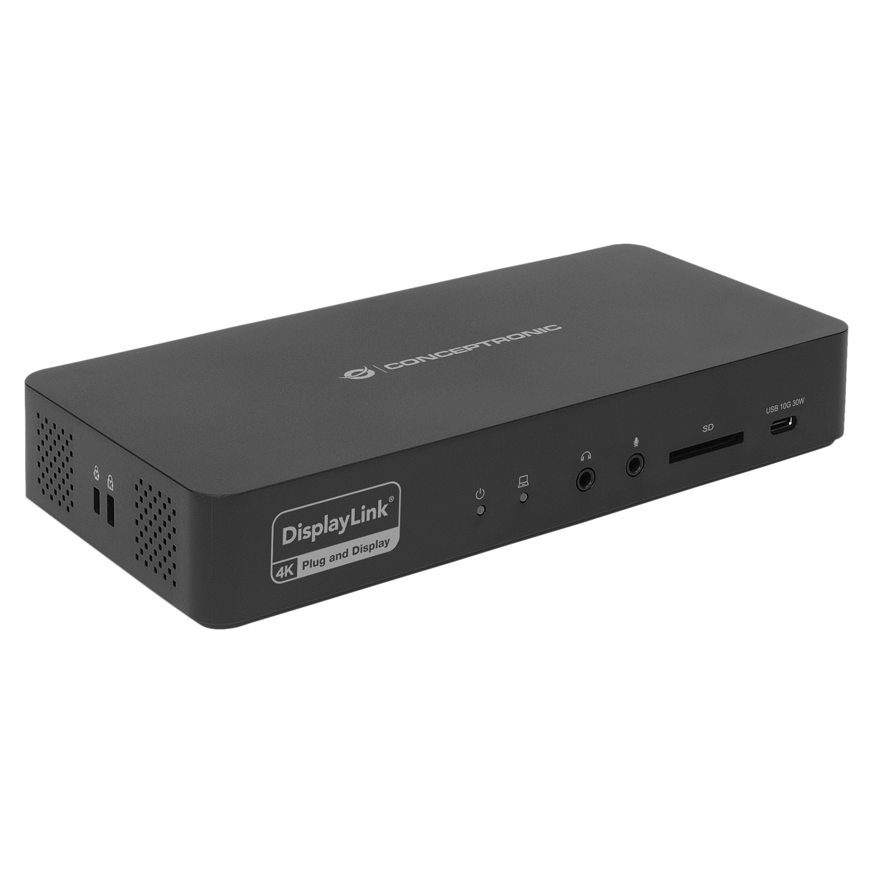 Docking stanica CONCEPTRONIC 17-1 (usb-c, hdmi, dp, gbe, 3x usb-c, 135w, crna)-0