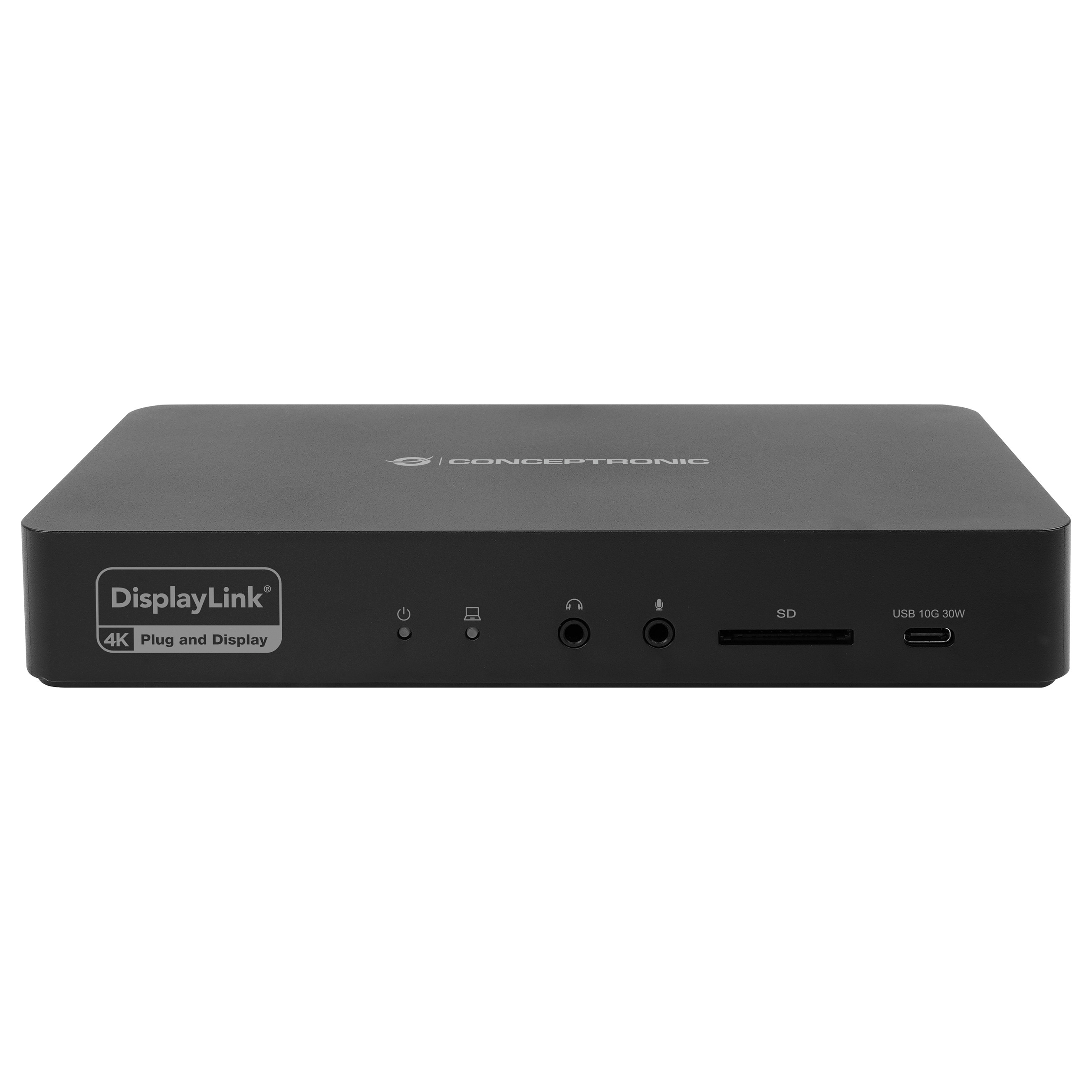 Docking stanica CONCEPTRONIC 17-1 (usb-c, hdmi, dp, gbe, 3x usb-c, 135w, crna)-1