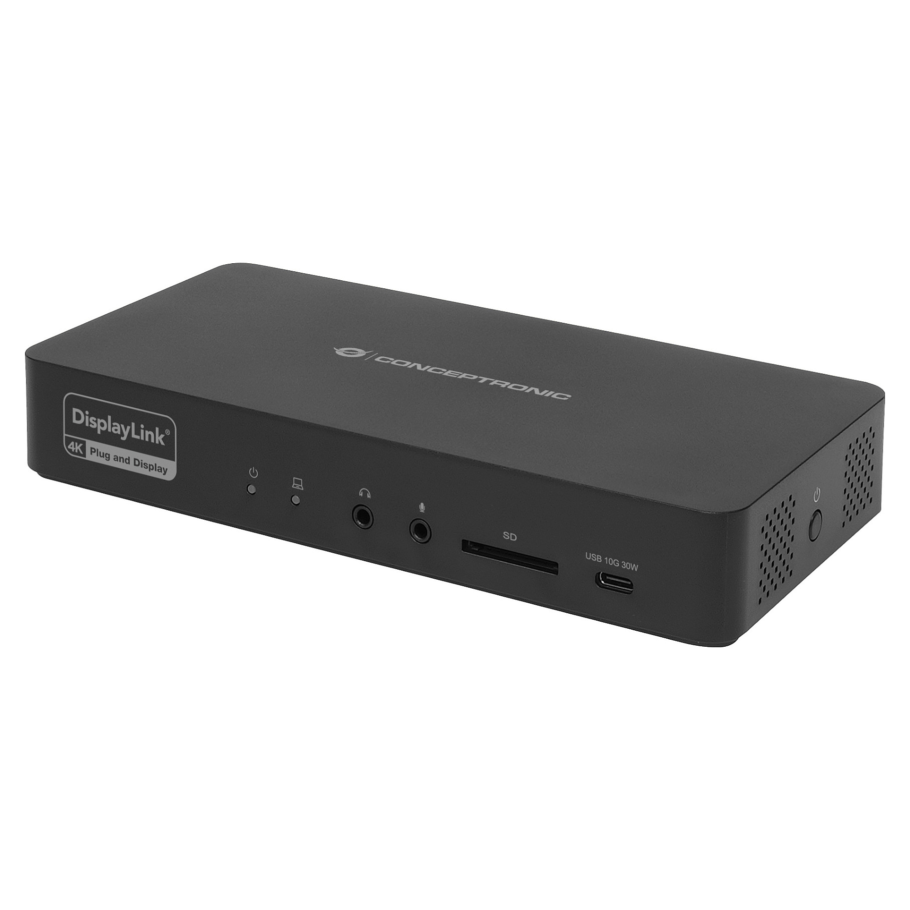 Docking stanica CONCEPTRONIC 17-1 (usb-c, hdmi, dp, gbe, 3x usb-c, 135w, crna)-3