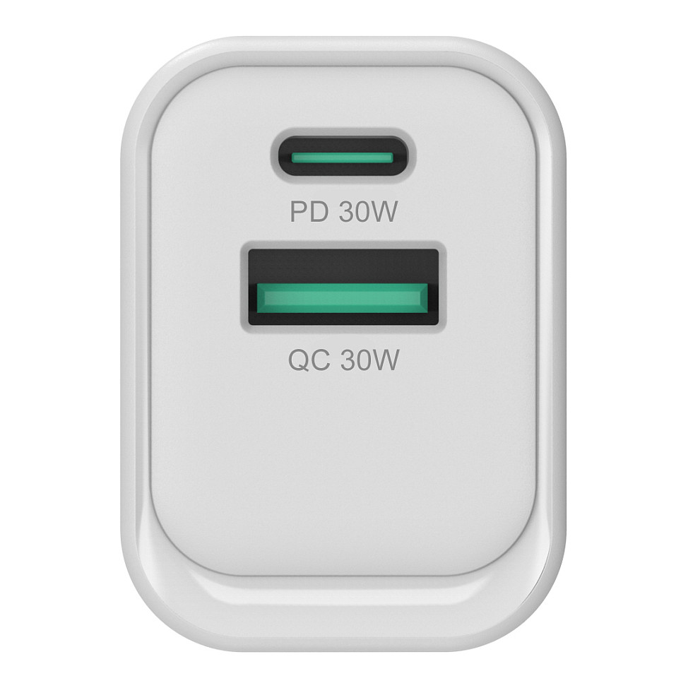 Punjač CONCEPTRONIC GaN (2-portni, usb-c/usb-a, 33w, pd 3.0, pps, bijeli)-2