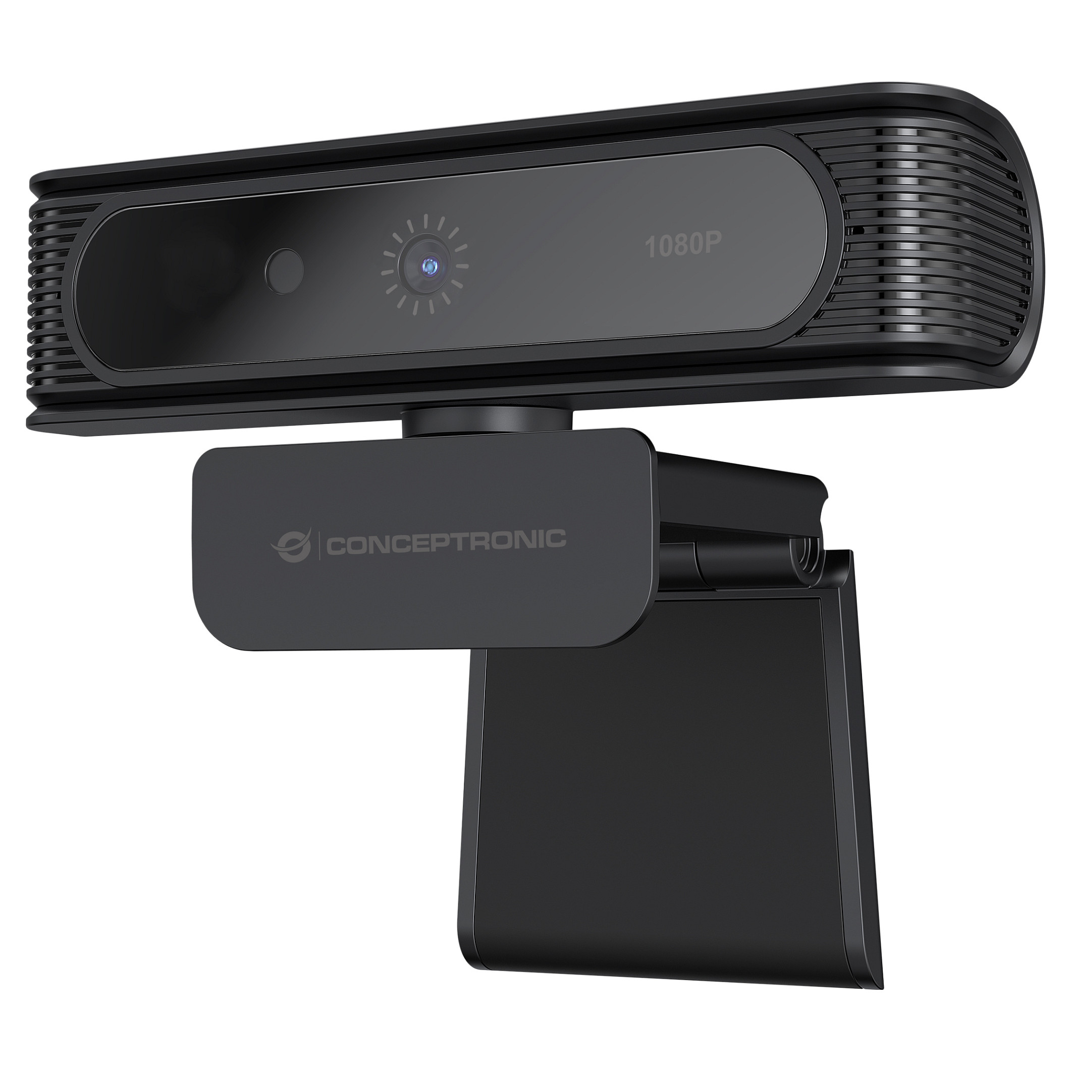 Web kamera CONCEPTRONIC (fullhd 1080p, 30hz, 80° fov, usb-a, ugrađen mikrofon, crna)-0