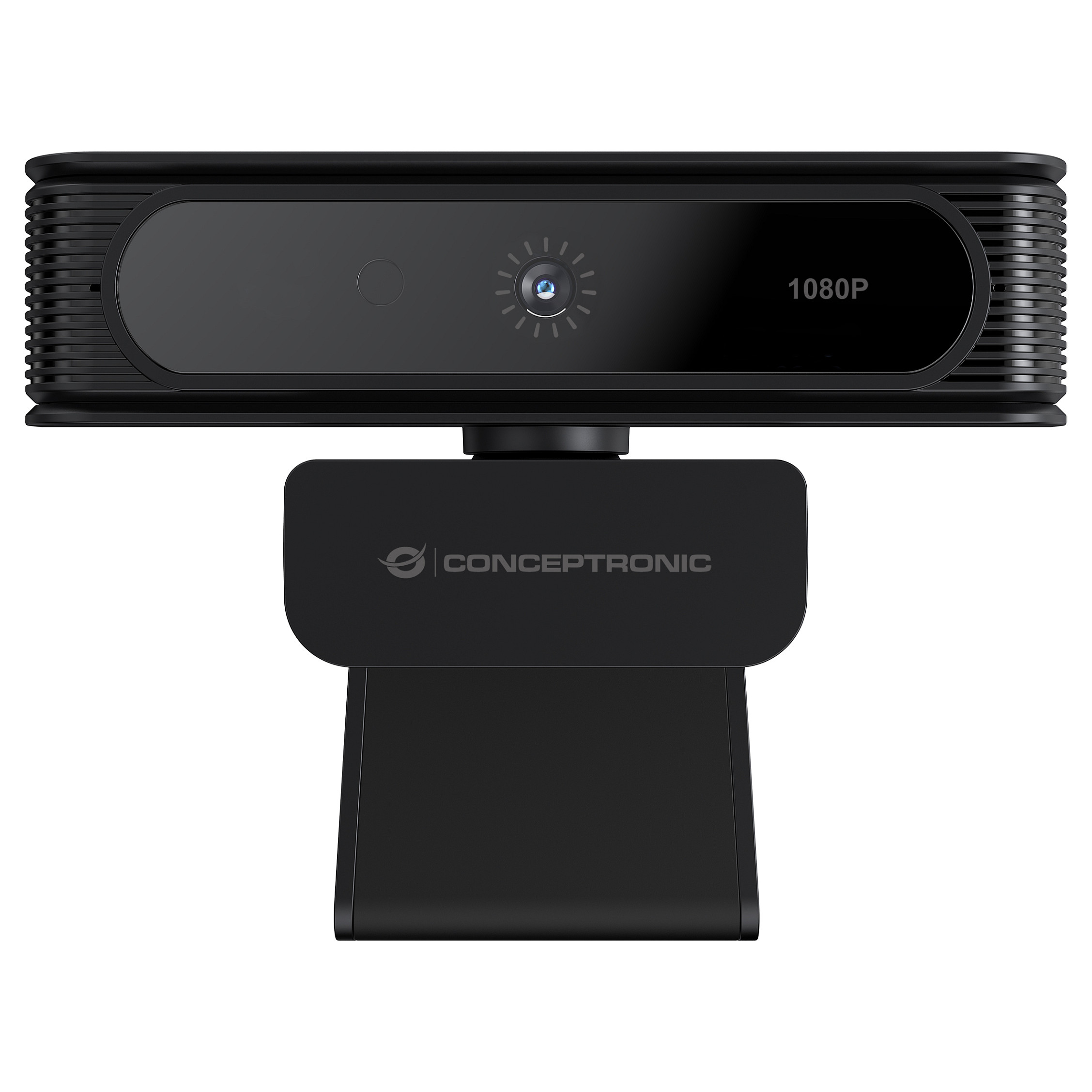 Web kamera CONCEPTRONIC (fullhd 1080p, 30hz, 80° fov, usb-a, ugrađen mikrofon, crna)-1