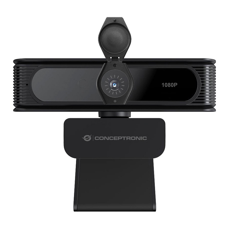 Web kamera CONCEPTRONIC (fullhd 1080p, 30hz, 80° fov, usb-a, ugrađen mikrofon, crna)-5