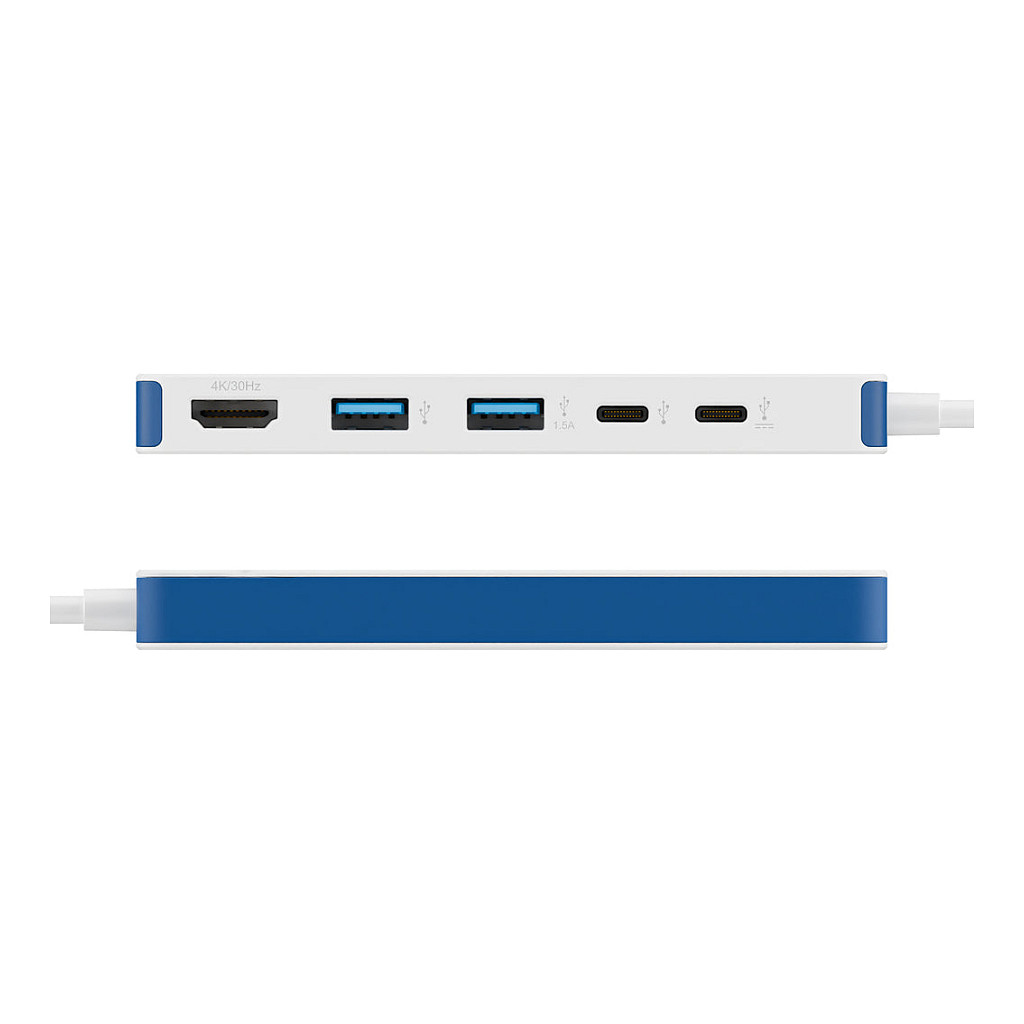 USB-C hub TARGUS HyperDrive Flex (5-port, plavi)-2