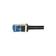 Mrežni kabel LOGILINK Outdoor PE CAT.6A S/FTP (crni, 7,5m)-2