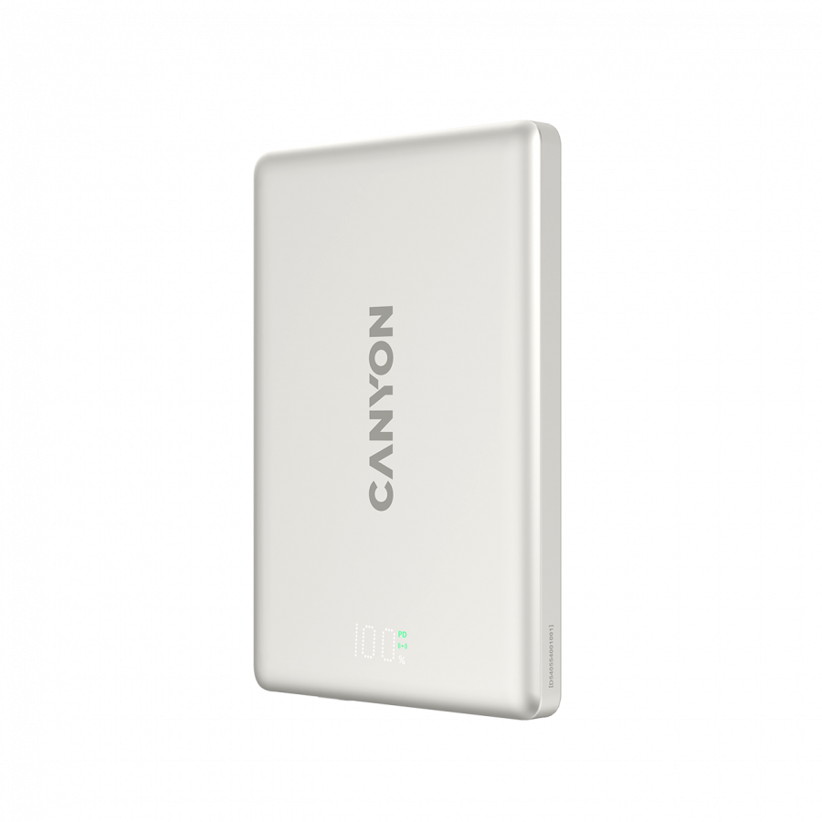 Prijenosna baterija CANYON OnPower 500 CNS-CPB500G (magnetska, 5000mah, 20w, pd, siva)-1