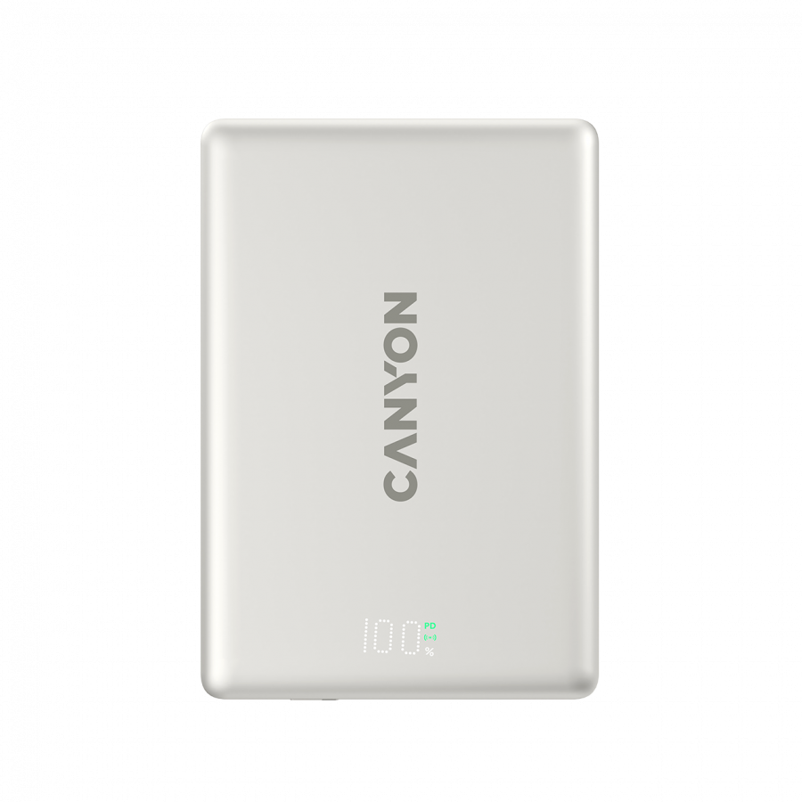 Prijenosna baterija CANYON OnPower 500 CNS-CPB500G (magnetska, 5000mah, 20w, pd, siva)-2