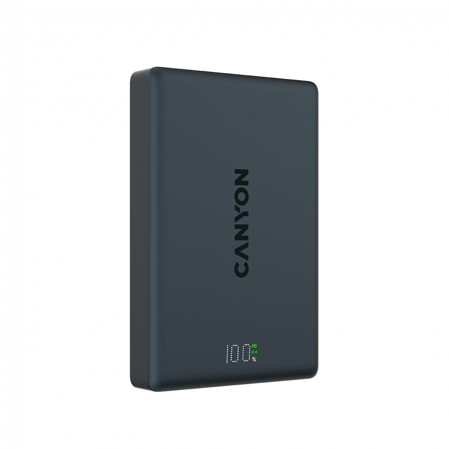 Prijenosna baterija CANYON OnPower 511 CNS-CPB511B (10000mah, 20w pd, magnetska, crna)-0