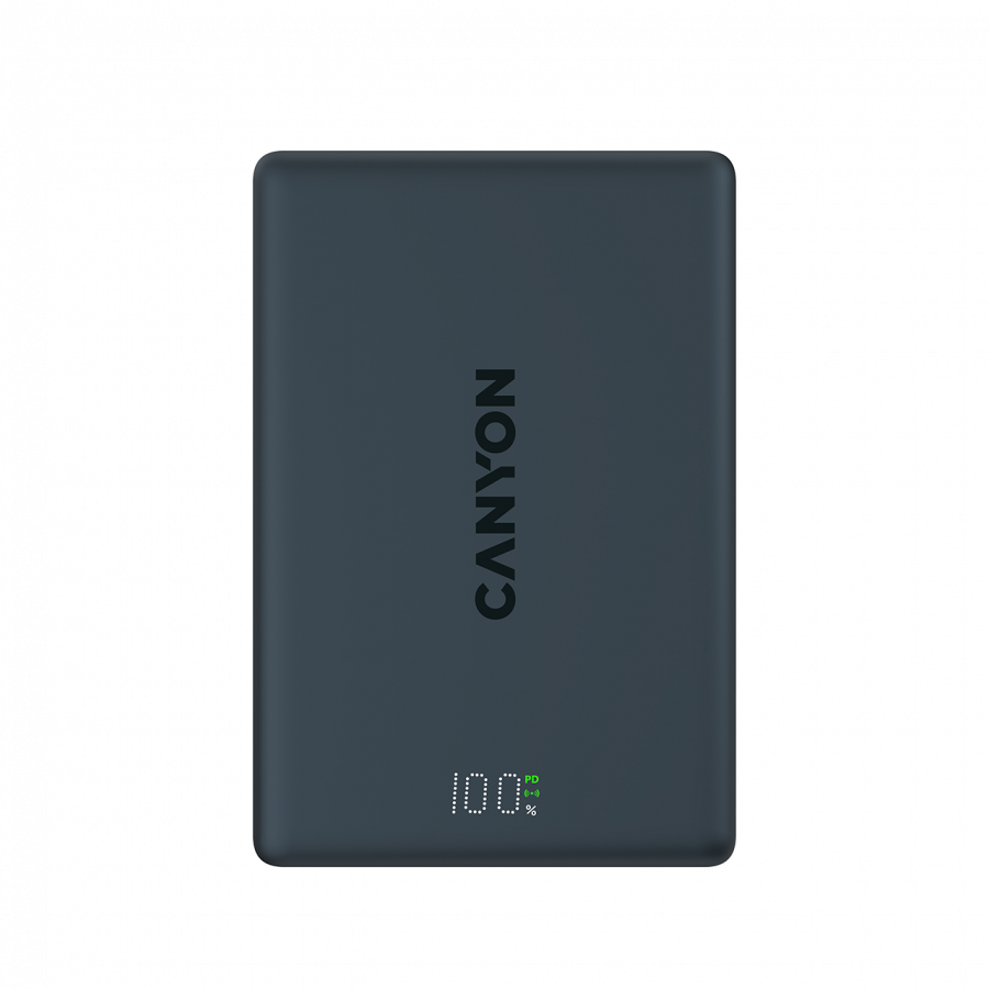 Prijenosna baterija CANYON OnPower 511 CNS-CPB511B (10000mah, 20w pd, magnetska, crna)-2