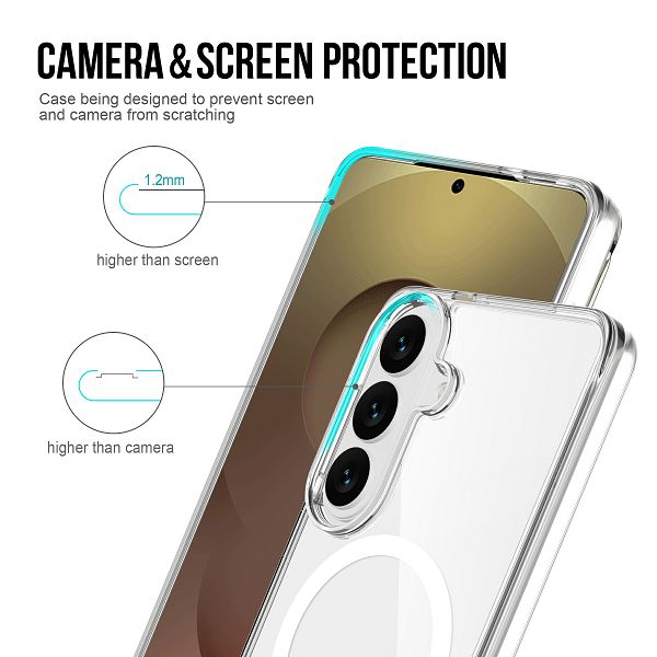 Maska MAX MOBILE TPU Drop-Proof Light za Samsung Galaxy S26 Plus (prozirna)-2