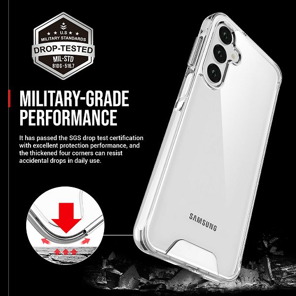 Maska MAX MOBILE TPU Drop-Proof Light za Samsung Galaxy S26 Plus (prozirna)-7