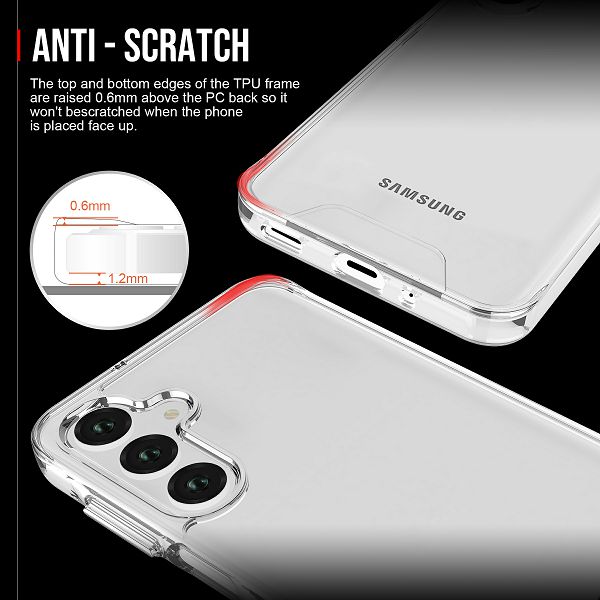 Maska MAX MOBILE TPU Drop-Proof Light za Samsung Galaxy S26 Plus (prozirna)-8
