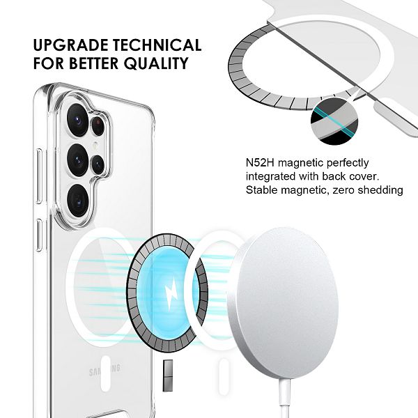 Maska MAX MOBILE Drop-Proof Light za Samsung Galaxy S26 Ultra (tpu, prozirna)-2
