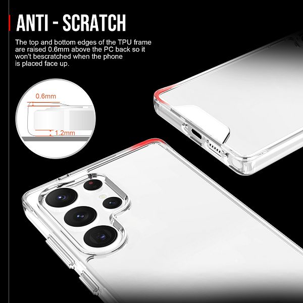 Maska MAX MOBILE Drop-Proof Light za Samsung Galaxy S26 Ultra (tpu, prozirna)-7
