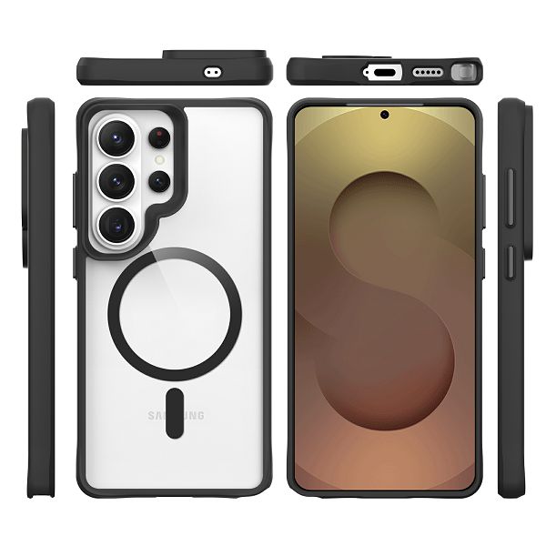 Maska MAX MOBILE Combat X za Samsung Galaxy S26 Ultra (crna, magsafe, slim)-1