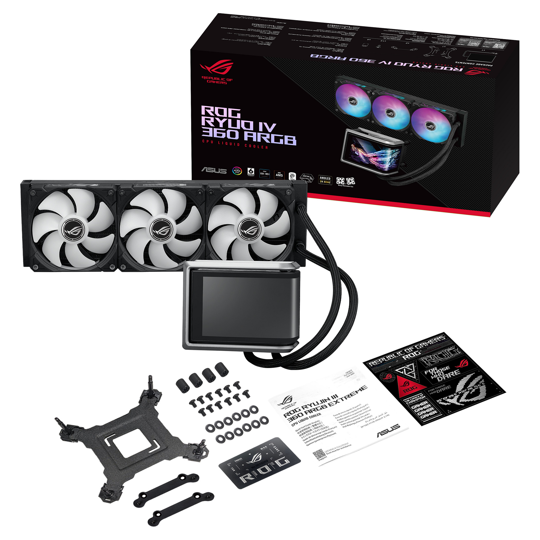 Vodeno hlađenje ASUS ROG RYUO IV 360 ARGB (360mm, argb)-11