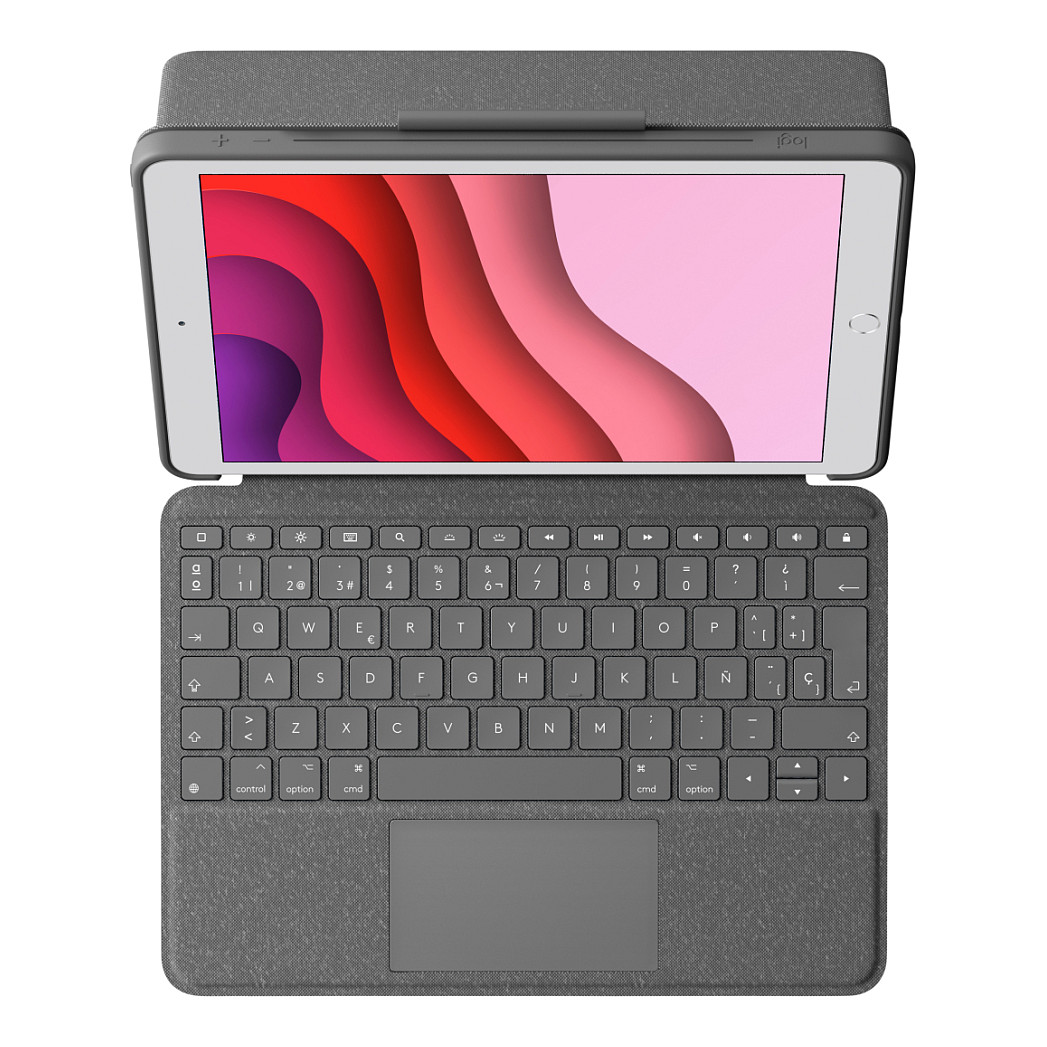 Futrola s tipkovnicom LOGITECH COMBO TOUCH IPAD 7th GEN - internacionalna non HR tipkovnica