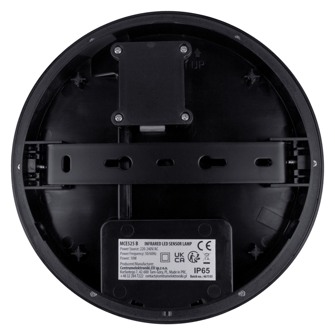 LED lampa sa senzorom pokreta MACLEAN MCE525 B (1W, 80lm, 4000K, baterijska, crna)-3