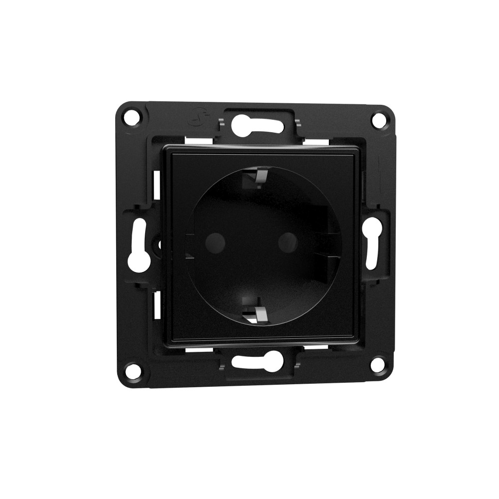 Zidna utičnica SHELLY Wall Socket EU (crna)