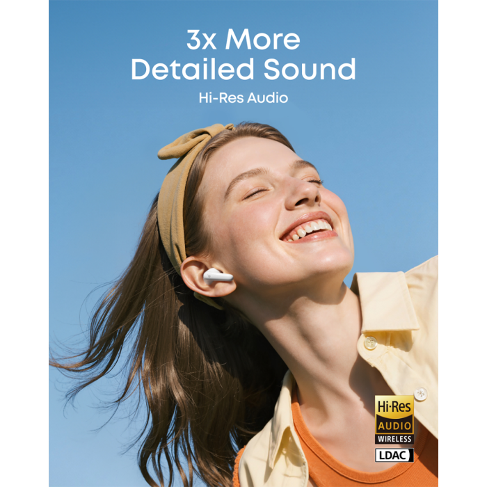 Slušalice ANKER Soundcore R60i NC bijele (In-ear, TWS, ANC, LDAC, 50h baterija, IP55)-15