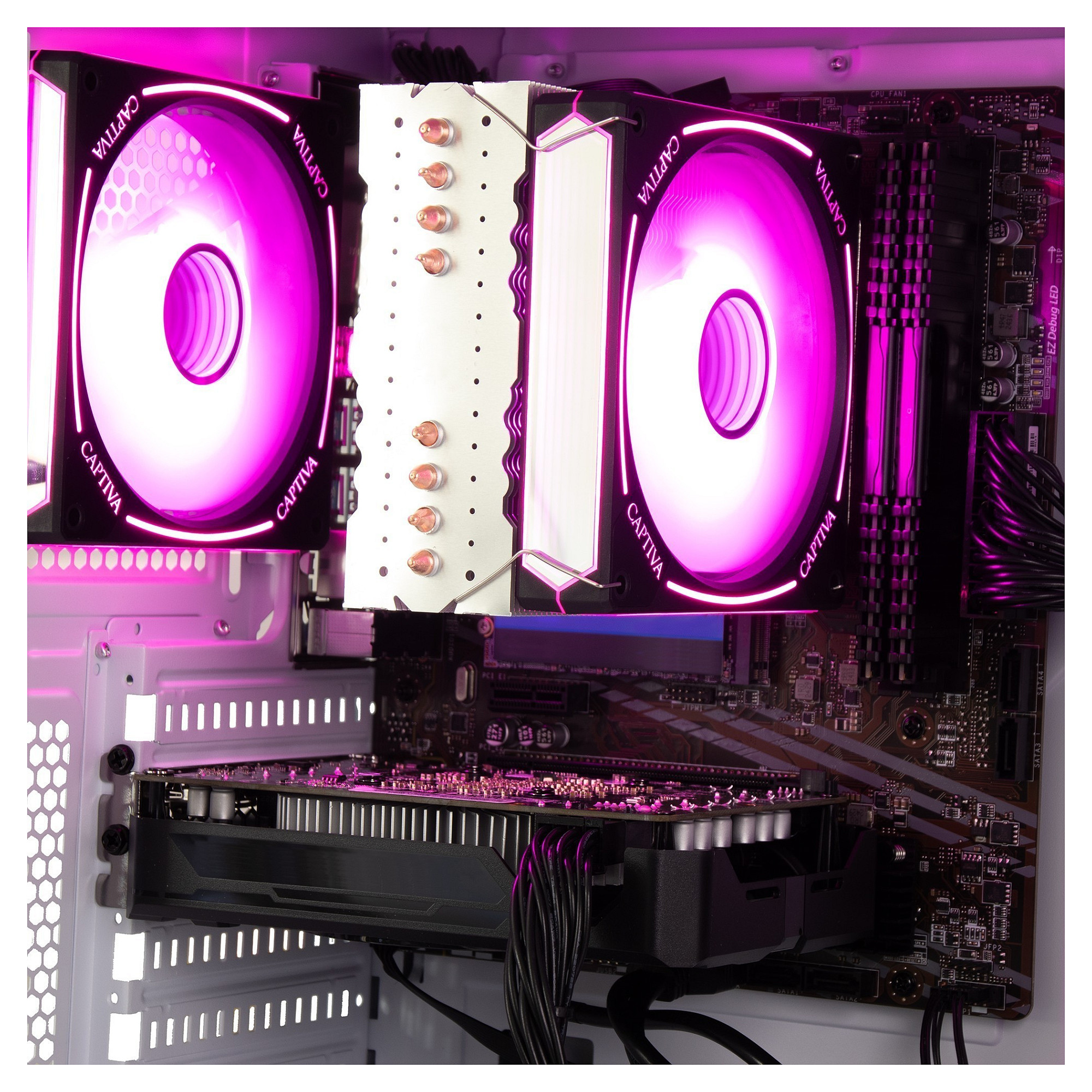 Stolno računalo CAPTIVA Advanced Gaming R94-169 (Ryzen 7 5700X, 32GB RAM, 1TB SSD, RTX 4060 Ti, Windows 11 Home) White-3