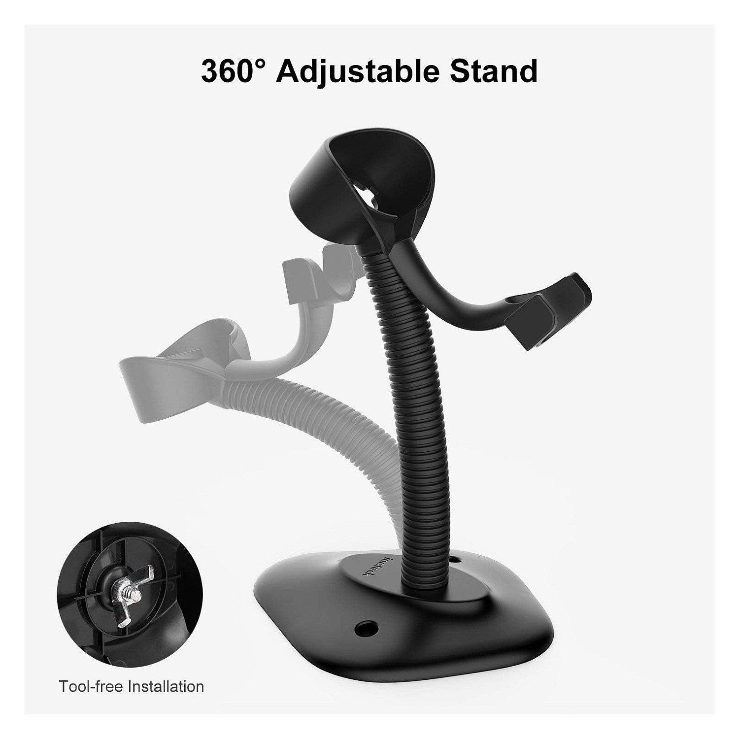 Barkod čitač INATECK BCST-33 (crni)-5