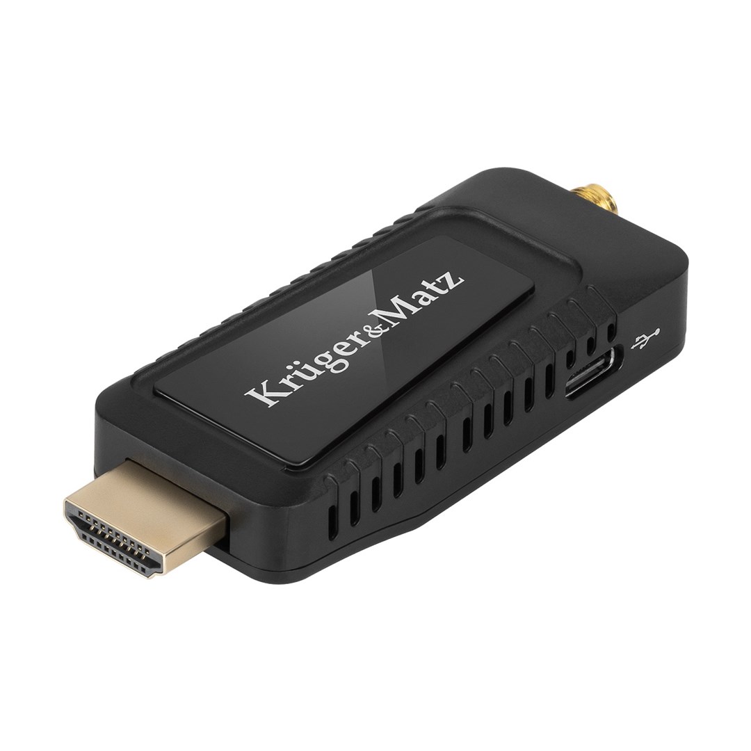 DVB-T2 prijemnik KRUGER & MATZ KM9998 (H.265 HEVC, Mini Stick)