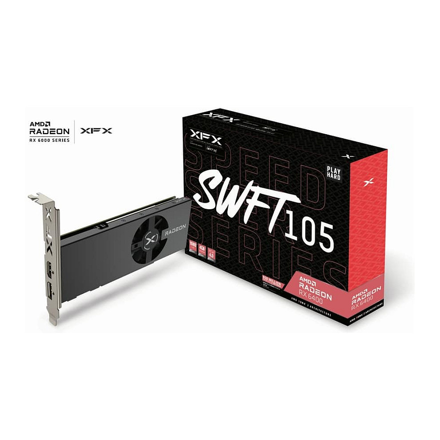 Grafička kartica XFX Radeon RX 6400 SWFT105 LP (4gb gddr6)-6