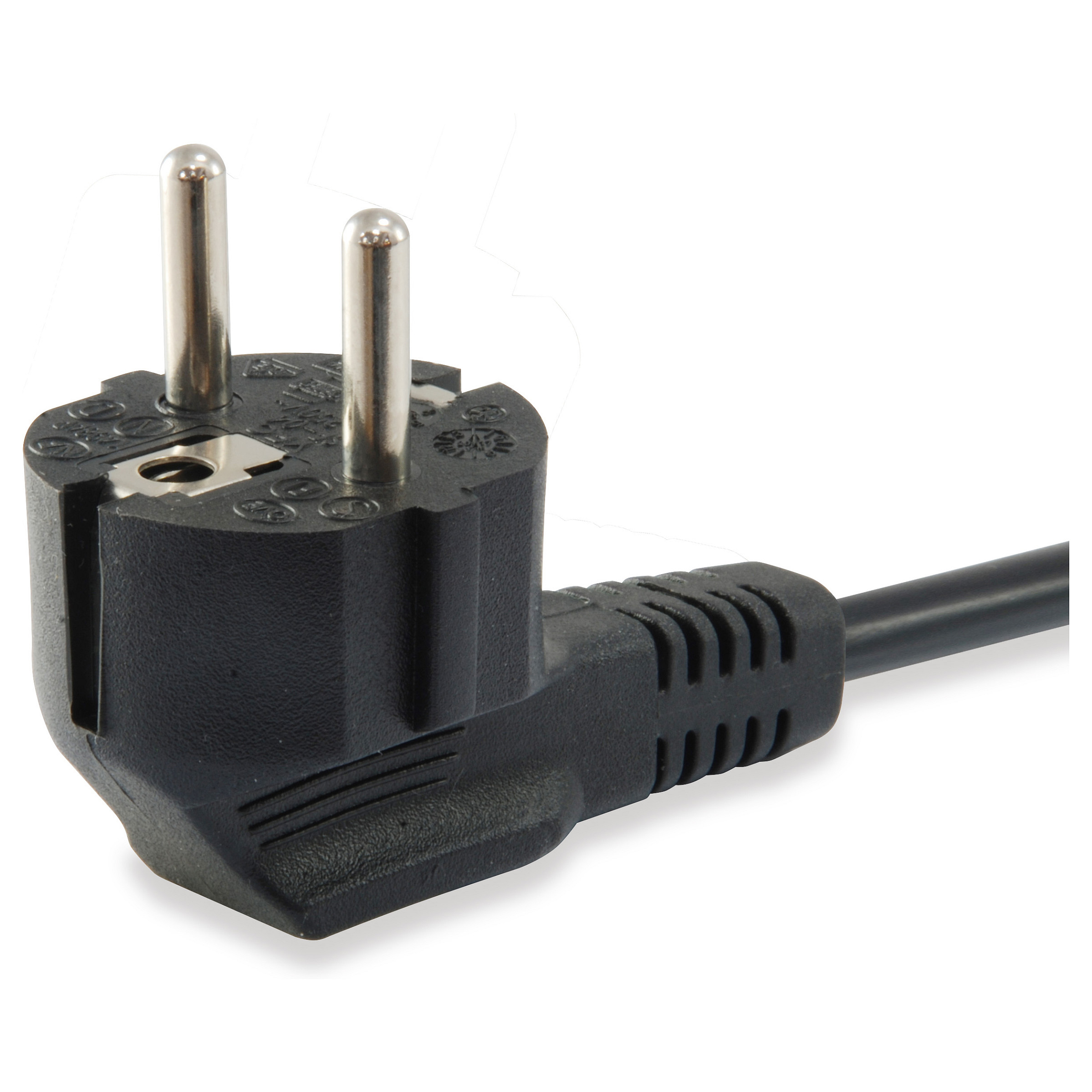 Strujni kabel EQUIP IEC Schuko -> C13 (3m, crni)-1