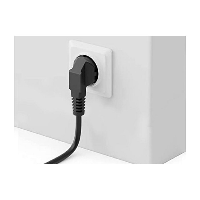 Strujni kabel EQUIP IEC Schuko -> C13 (3m, crni)-3
