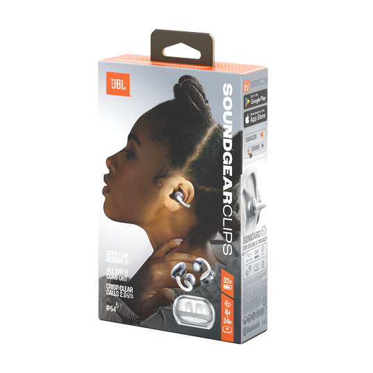 Slušalice JBL Soundgear Clips White-4