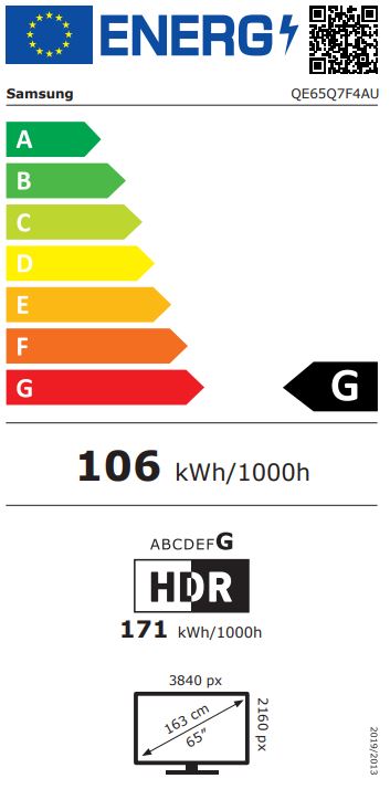 TV SAMSUNG QLED QE65Q7F4AUXXH Tizen OS (165 cm, 4K UHD, Q HDR 1500, Dolby Digital Plus, Smart TV)-21